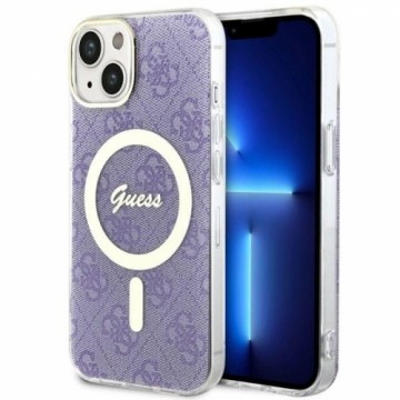 Guess GUHMP14MH4STU iPhone 14 Plus 6.7" purple|purple hardcase 4G MagSafe