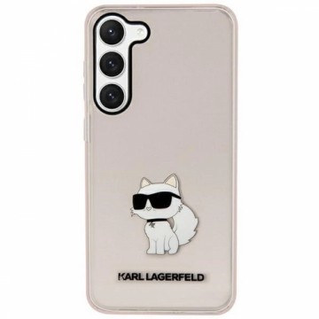 Karl Lagerfeld KLHCS23MHNCHTCP S23+ S916 pink|pink hardcase Ikonik Choupette