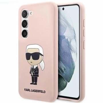 Karl Lagerfeld KLHCS23MSNIKBCP S23+ S916 hardcase pink|pink Silicone Ikonik