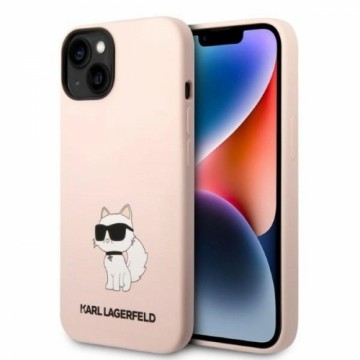 Karl Lagerfeld KLHCP14MSNCHBCP iPhone 14 Plus 6.7&quot; hardcase pink|pink Silicone Choupette