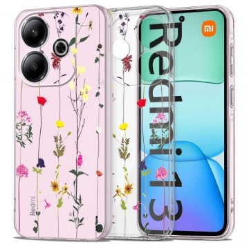 Tech-Protect FlexAir+ case for Xiaomi Redmi 13 - colorful flowers