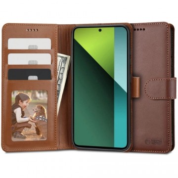 Tech-Protect Wallet case for Xiaomi Redmi Note 13 Pro 5G | Poco X6 5G - brown