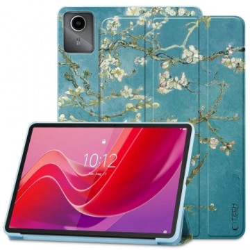 Tech-Protect SmartCase case for Lenovo Tab M11 11&quot; TB-330 - blue with sakura flowers