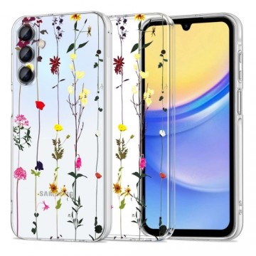 Tech-Protect FlexAir+ case for Samsung Galaxy A15 4G | 5G - colorful flowers