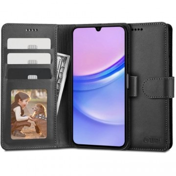 Tech-Protect Wallet case for Samsung Galaxy A15 4G | 5G - black