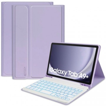 Tech-Protect SC Pen + Keyboard case with keyboard for Samsung Galaxy Tab A9+ 11&quot; X210 | X215 | X216 - purple