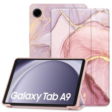 Tech-Protect SmartCase case for Samsung Galaxy Tab A9 8.7 X110 | X115 - pink marble