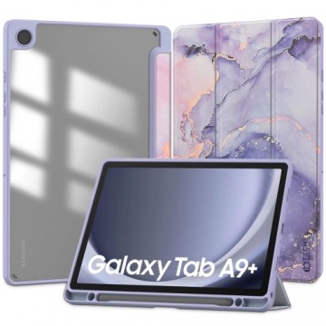 Tech-Protect SC Pen Hybrid case for Samsung Galaxy Tab A9+ 11&quot; X210 | X215 | X216 - purple marble