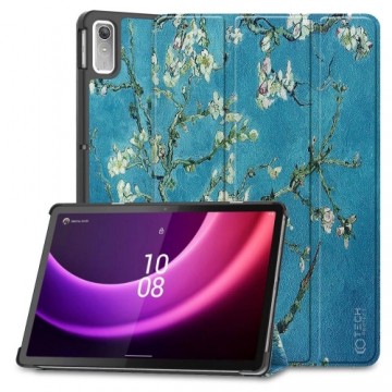 Tech-Protect SmartCase case for Lenovo Tab P11 (2nd gen.) 11.5&quot; TB-350 - blue with sakura flowers