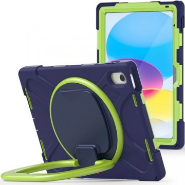 Tech-Protect X-Armor case for iPad 10.9&quot; 2022 - navy blue and green