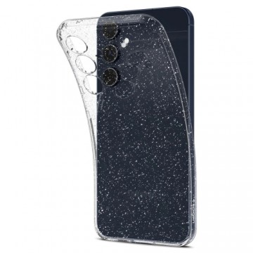 Spigen Liquid Crystal case for Samsung Galaxy A55 5G - transparent and glitter