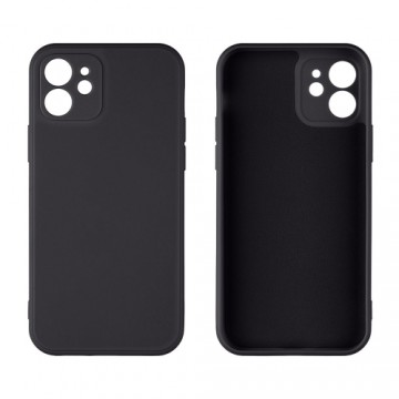 OBAL:ME Matte TPU Case for Apple iPhone 12 Black