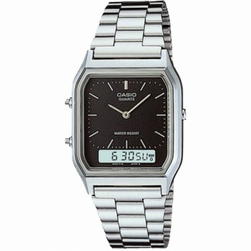 Мужские часы Casio EDGY COLLECTION - BLACK Чёрный Серебристый