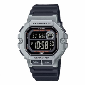 Мужские часы Casio ILLUMINATOR Чёрный (Ø 44,5 mm)