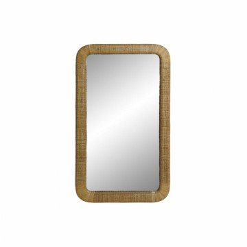 Wall mirror Home ESPRIT Natural Tropical 55 x 4 x 95 cm