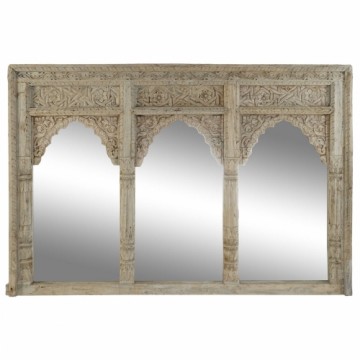 Wall mirror Home ESPRIT Natural 160 x 12 x 110 cm