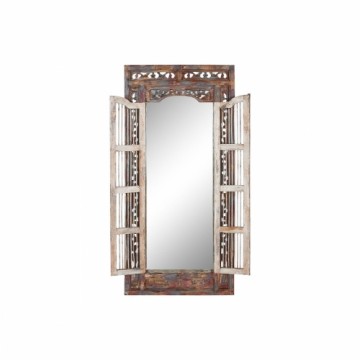 Mirror Home ESPRIT Blue Wood 90 x 4 x 180 cm