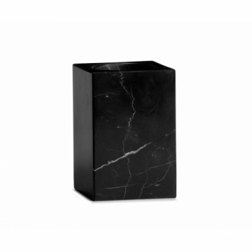 Toothbrush Holder Alexandra House Living Black Marble 7 x 10 x 7 cm