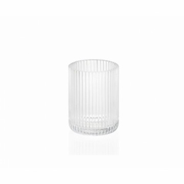 Toothbrush Holder Alexandra House Living Transparent Glass 7 x 9 x 7 cm