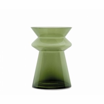 Vase Alexandra House Living Noah Green Glass 20 x 29 x 20 cm