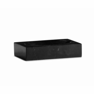 Soap dish Alexandra House Living Black Marble 9 x 3 x 13 cm