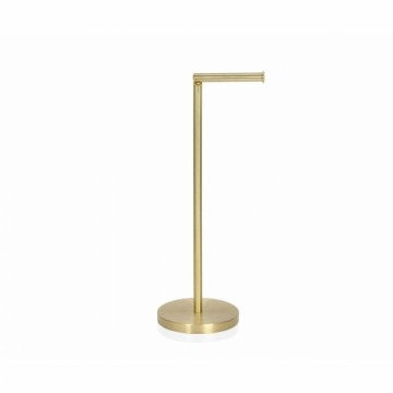 Toilet Roll Holder Alexandra House Living Golden Metal 18 x 56 x 18 cm