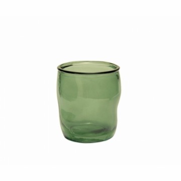 Toothbrush Holder Alexandra House Living Green Glass 9 x 10 x 9 cm