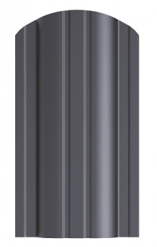 Profiled metal fence boards Polo PMx2 RAL7016 (Anthracite gray) 1350mm