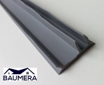 Sealing rubber for 4-6mm polycarbonate, 6m