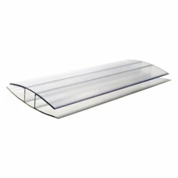 Connection profile for polycarbonate sheets PC-H 8-10 mm; 6m;