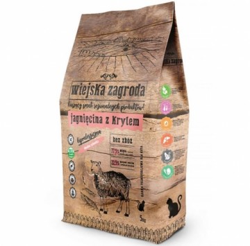 Wiejska Zagroda Rural Farm Lamb with Krill - dry cat food - 5 kg