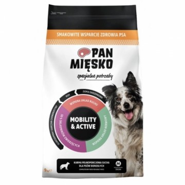 PAN MIĘSKO Specjalne potrzeby Mobility & Active (dorosły) chrupki M - Karma sucha dla psa - 3kg