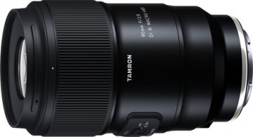 Tamron 90mm f/2.8 Di III Macro VXD lens for Sony