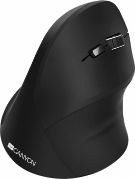 CANYON MW-16 wireless Vertical mouse  USB2.4GHz  Optical Technology  6 number of buttons  USB 2.0  resolution: 800|1200|1600 DPI  black  siz