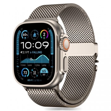 Tech-Protect Milano strap for Apple Watch 6 | 7 | 8 | 9 | 10 | SE | Ultra 1 | 2 (44 | 45 | 46 | 49 MM) - titanium