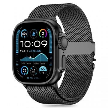 Tech-Protect Milano Strap for Apple Watch 6 | 7 | 8 | 9 | 10 | SE | Ultra 1 | 2 (44 | 45 | 46 | 49 MM) - Black