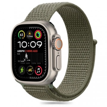 Tech-Protect Nylon Strap for Apple Watch 6 | 7 | 8 | 9 | 10 | SE | Ultra 1 | 2 (44 | 45 | 46 | 49 MM) CarGO - Green