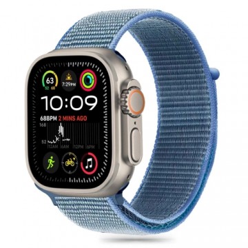 Tech-Protect Nylon Strap for Apple Watch 6 | 7 | 8 | 9 | 10 | SE (40 | 41 | 42 MM) - Blue