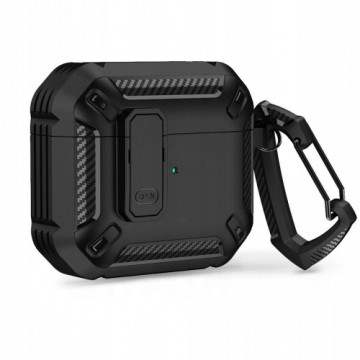 Tech-Protect X-Carbo case for AirPods Pro 1 | 2 - black