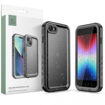 Tech-Protect ShellBox case waterproof IP68 for iPhone 7 | 8 | SE 2020 | 2022 - black