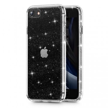 Tech-Protect Glitter iPhone 7 | 8 | SE 2020 | 2022 case - transparent and silver