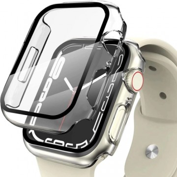 Tech-Protect Defense360 case for Apple Watch 7 | 8 | 9 (45 mm) - transparent