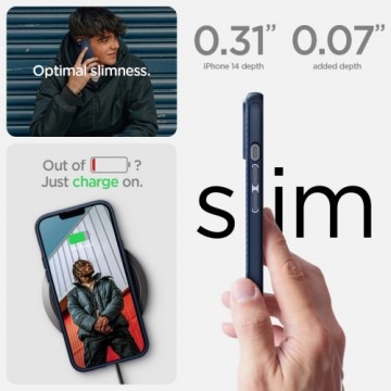 Spigen MAG ARMOR IPHONE 14 PLUS NAVY BLUE