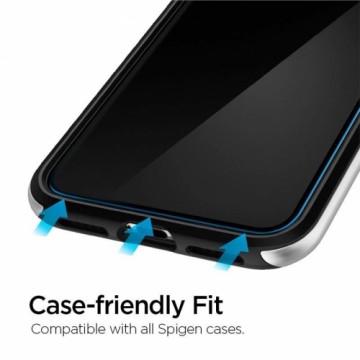 TEMPERED GLASS Spigen ALM GLAS.TR SLIM 2-PACK IPHONE 11