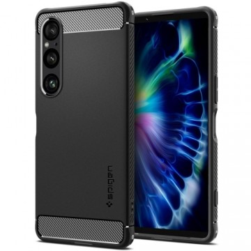 SPIGEN RUGGED ARMOR SONY XPERIA 1 VI МАТОВЫЙ ЧЕРНЫЙ