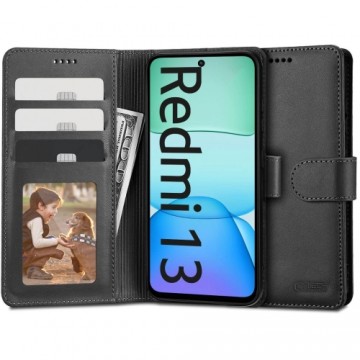 Tech-Protect Wallet case for Xiaomi Redmi 13 - black