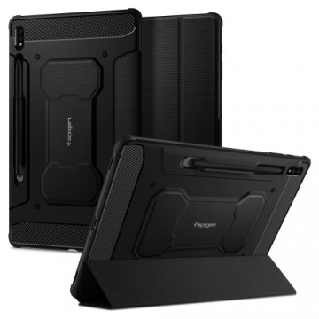 Spigen Rugged Armor PRO Sam Tab S7|S8 11" czarny|black ACS01604