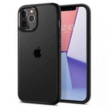 Case SPIGEN Ultra Hybrid ACS01703 for Iphone 12|12 Pro - Matte Black