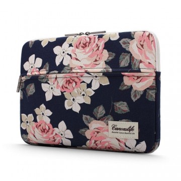 CANVASLIFE SLEEVE LAPTOP 15-16 NAVY ROSE