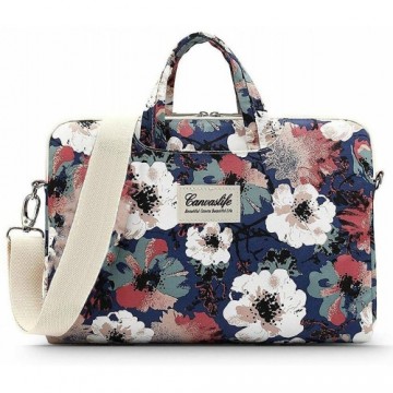 CANVASLIFE BRIEFCASE LAPTOP 13-14 BLUE CAMELLIA